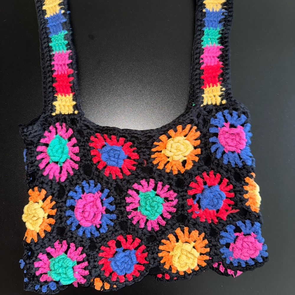 FARM Rio Crochet Tank Top